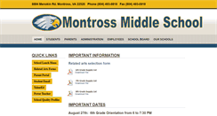 Desktop Screenshot of mms.wmlcps.org